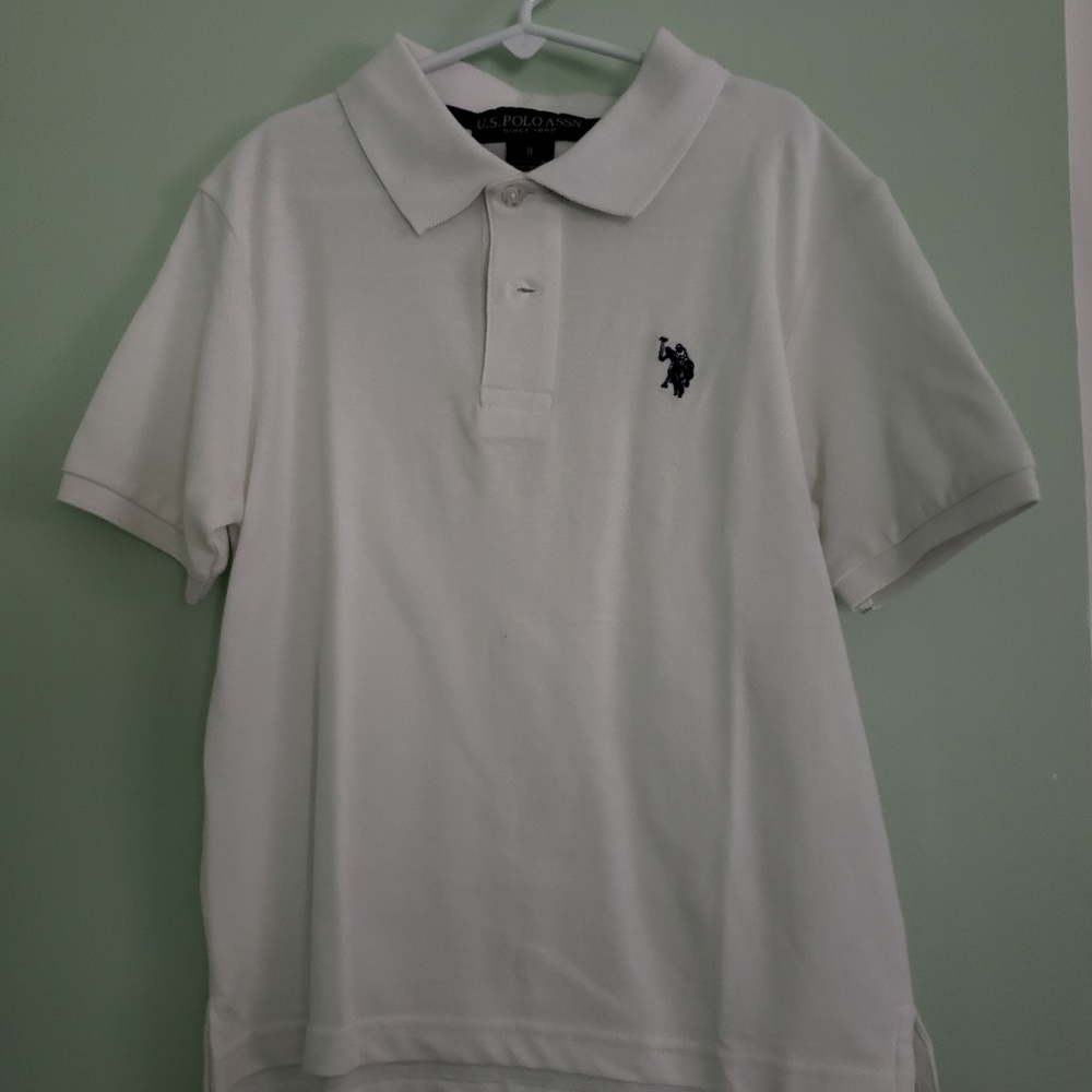 Boys Polo Shirt (White)